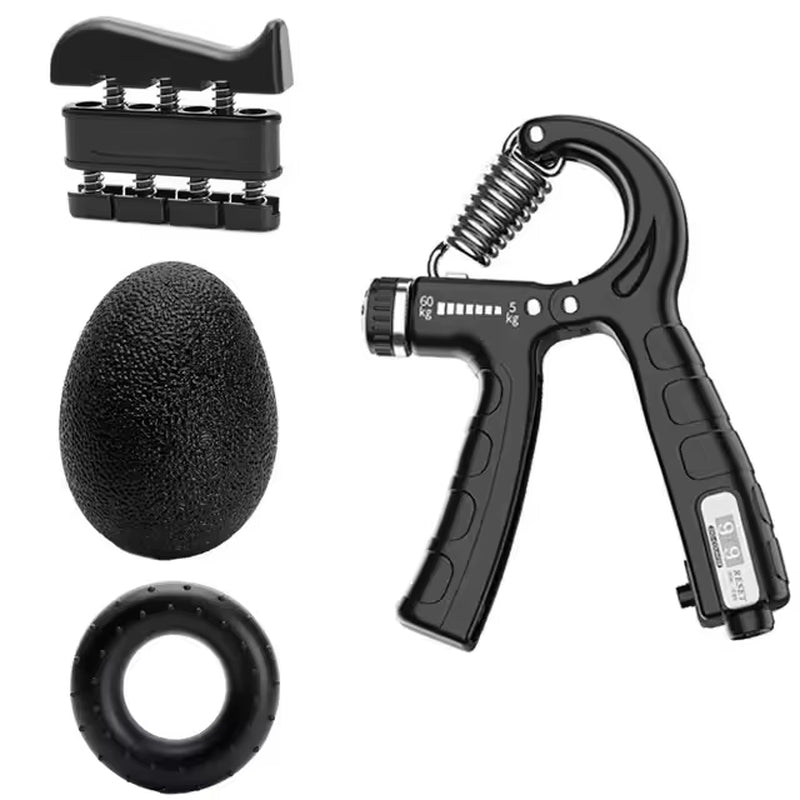 Grip Strength Trainer Kit 1-6 Pack Hand Grip Strengthener for Muscle Building and Injury Recover Hand Rehabilitation Training